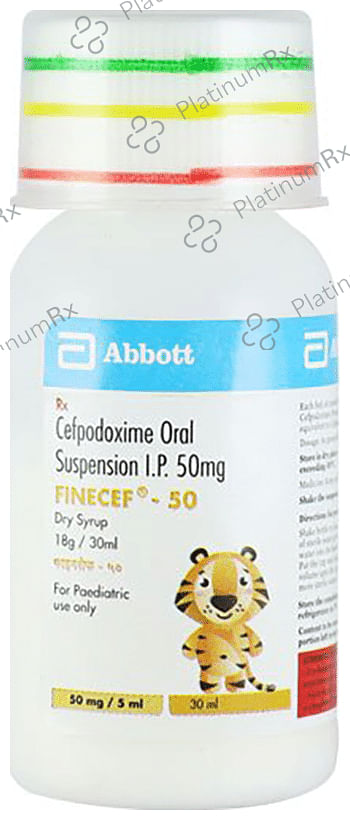 Finecef 50mg Dry Syrup