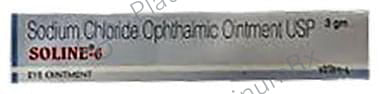 Soline 6% Eye Ointment 3gm