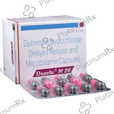 Duzela M 20mg/1500mcg Capsule DR 10s