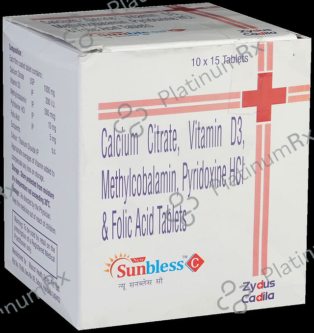 New Sunbless C Tablet 15s