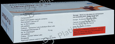 Lipikind CV 10/75mg Capsule 10s