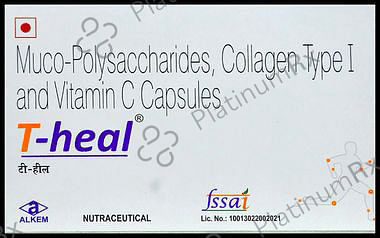 T Heal 40/220/20mg Capsule 10s