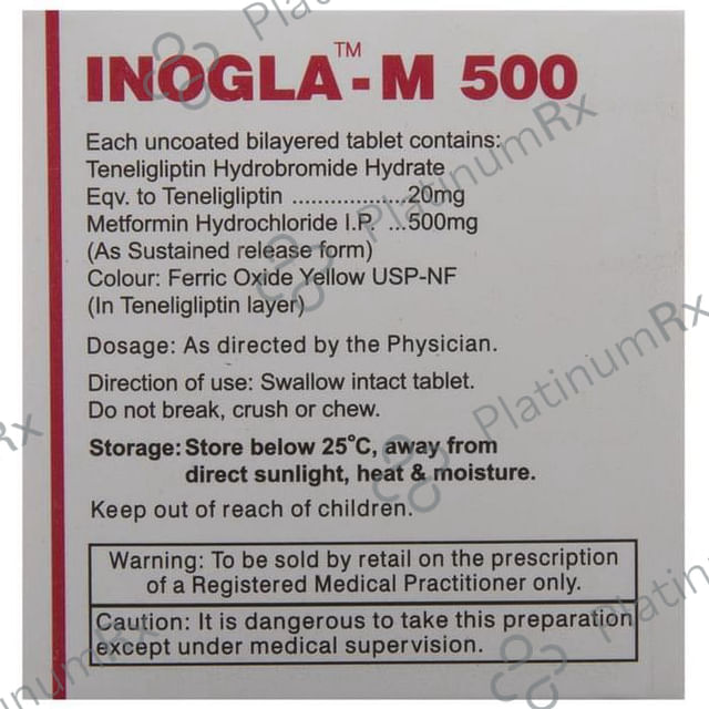 Inogla-M 500 Tablet SR