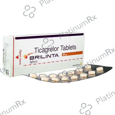 Brilinta 90mg Tablet 14s