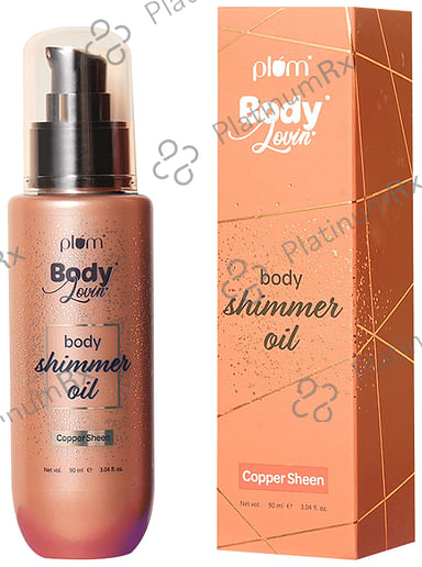 Plum Body Lovin Body Shimmer Oil Copper Sheen