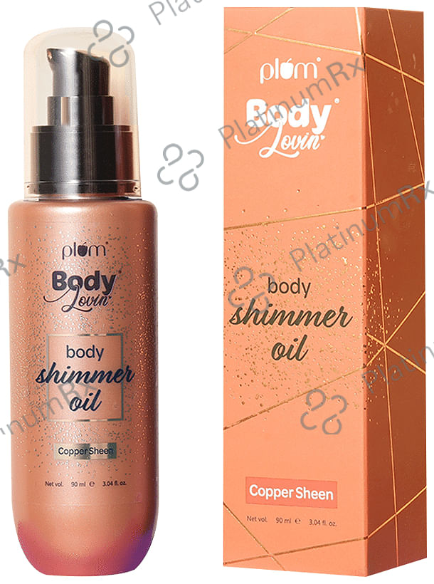 Plum Body Lovin Body Shimmer Oil Copper Sheen