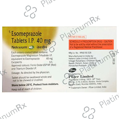 Neksium 40mg Tablet