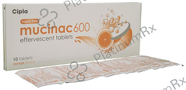 Mucinac 600mg Effervescent Tablet 10s