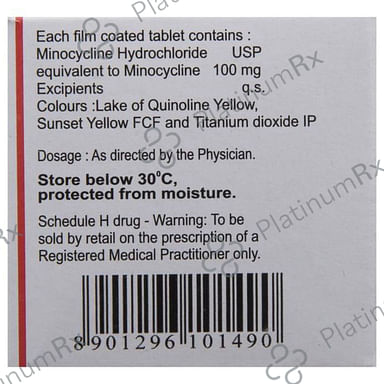 Minoz 100mg Tablet 10s