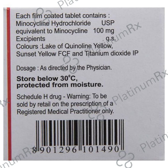 Minoz 100mg Tablet 10s