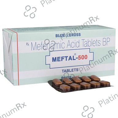 Meftal 500mg Tablet 10s