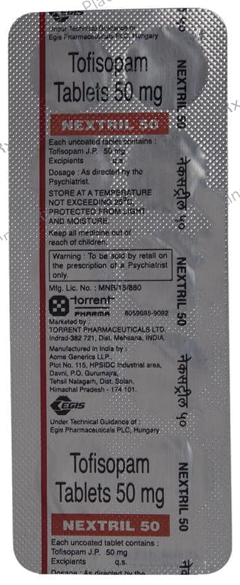 Nextril 50 Tablet