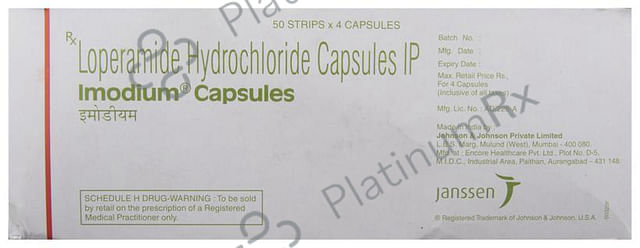 Imodium 2mg Capsule 4s