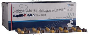 Rapilif D 8/0.5mg Capsule 20s