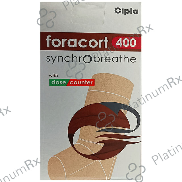 Foracort 400/6mcg Synchrobreathe Inhaler 120MDI