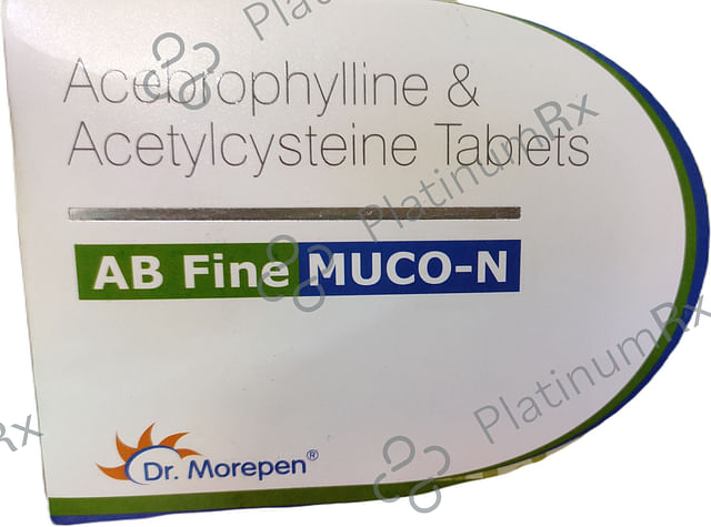 AB Fine Muco N 100/600mg Tablet 10s