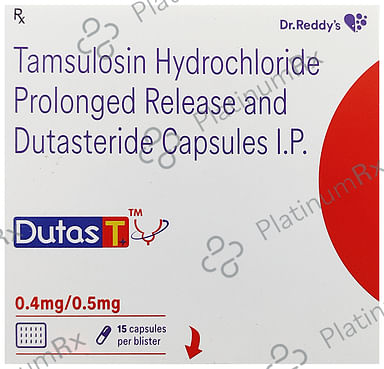 Dutas T Plus 0.5/0.4mg Capsule 15s