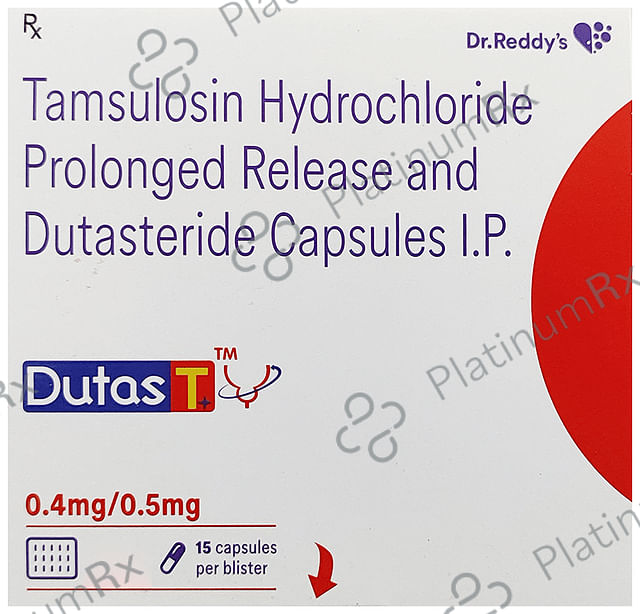 Dutas T Plus 0.5/0.4mg Capsule 15s