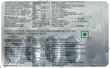Fertisure Fem Tablet 10s