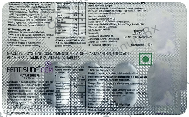 Fertisure Fem Tablet 10s