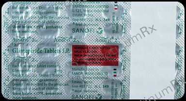 Amaryl 2mg Tablet 30s