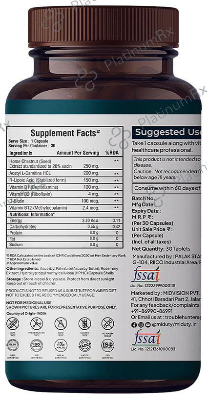 Miduty Nerve Pain Relief Capsule