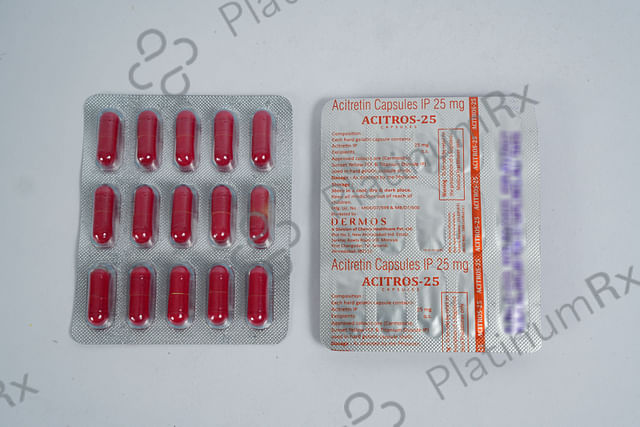 Acitros 25mg Capsule 15s