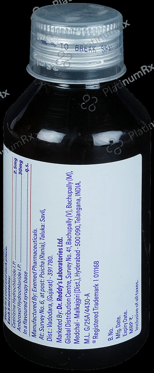 ZyrCold 30/2.5mg Syrup 100ml