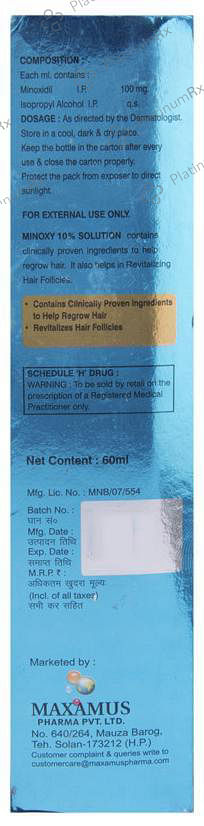 Minoxy 10 Solution