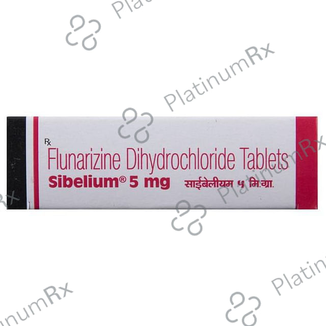 Sibelium 5mg Tablet 30s