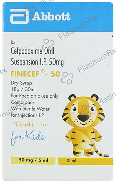 Finecef 50mg Dry Syrup