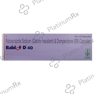 Rablet D 40/30mg Capsule SR 10s