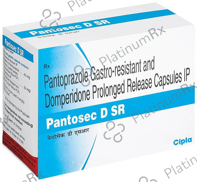 Pantosec DSR 30/40mg PR Capsule 10s