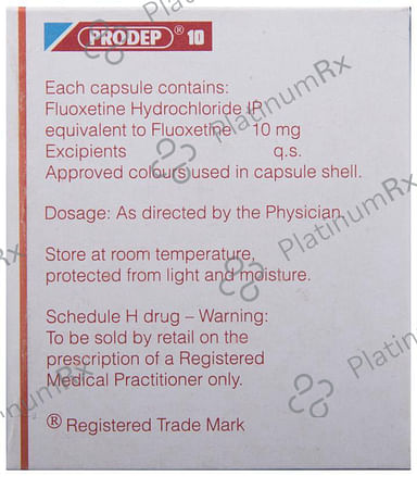 Prodep 10mg Capsule 10s
