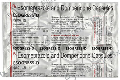 Esogress D 30/40mg Capsule SR 10s