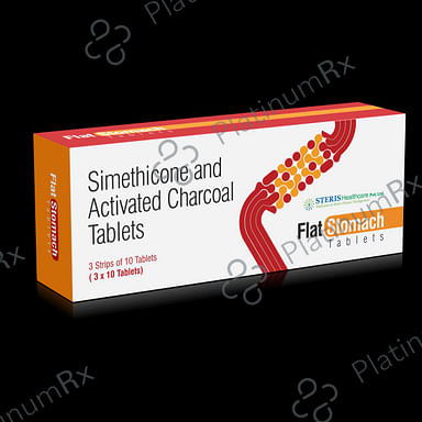 Flat Stomach 250/80mg Tablet 10s