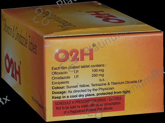 O2H 100/250mg Tablet 10s