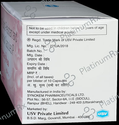 Roseday A 20/75mg Capsule 10s