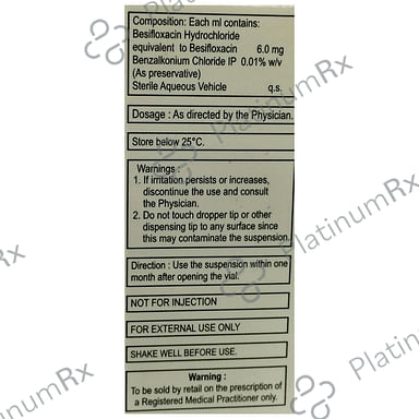Besix 0.6% Eye Drop 5ml