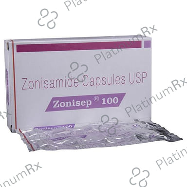 Zonisep 100mg Capsule 10s