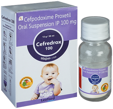 Cefredrox 100mg Oral Suspension 30ml