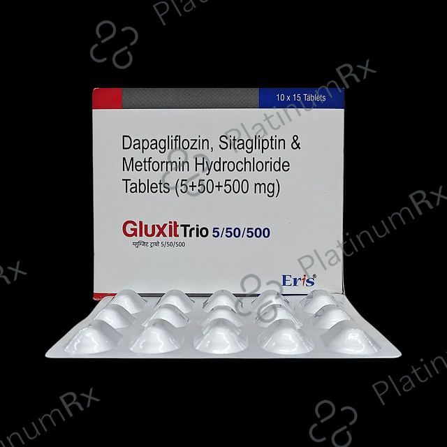 Gluxit Trio 5/500/50mg Tablet 15s
