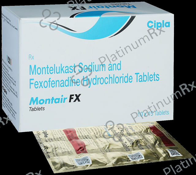Montair FX 120/10mg Tablet 15s