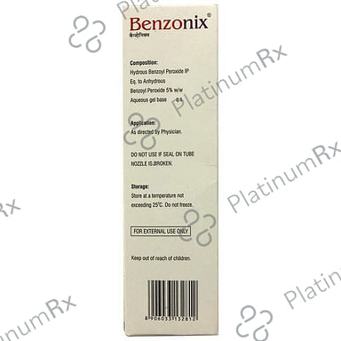 Benzonix 5% Gel Wash 50gm