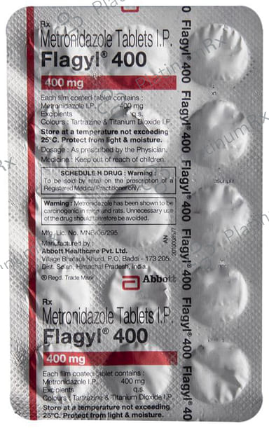 Flagyl 400mg Tablet 15s