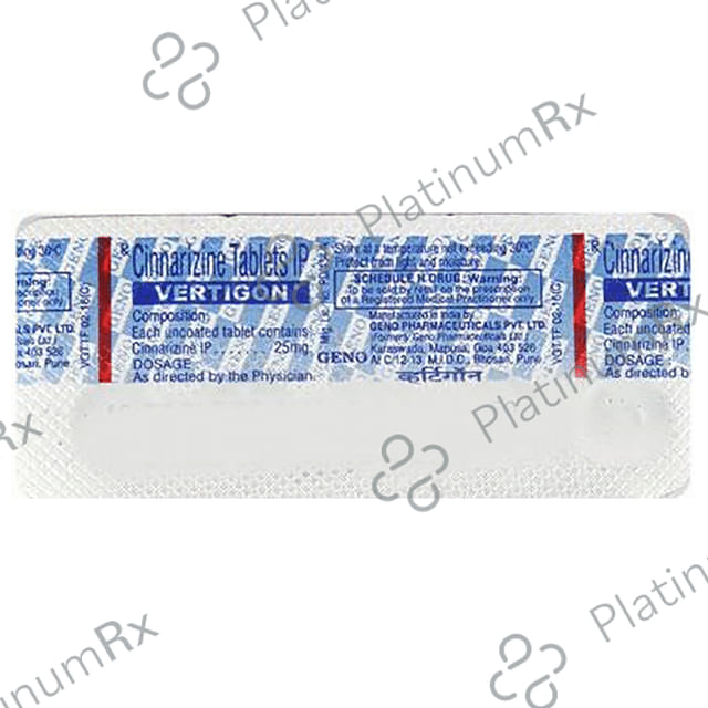 Vertigon Tablet 10 Tablet