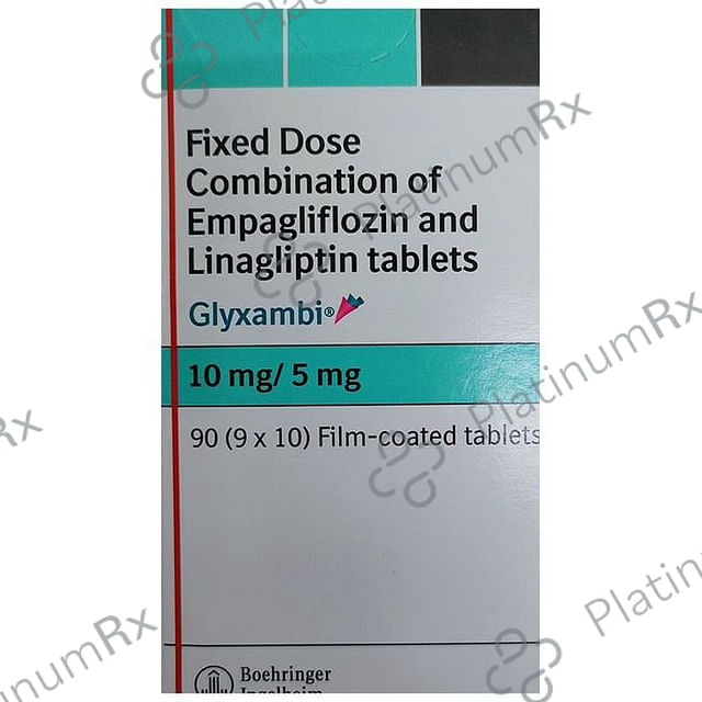 Glyxambi 10/5mg Tablet 10s