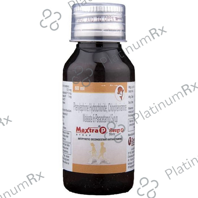 Maxtra P 1/125/5mg Syrup 60ml