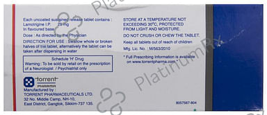 Lamitor OD 25mg Tablet SR 10s