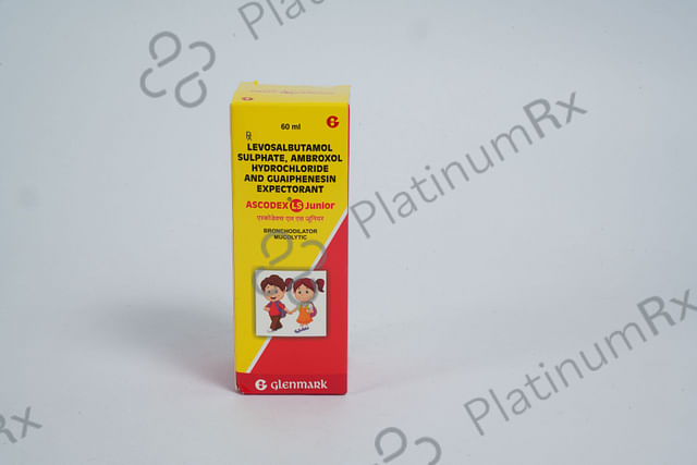 Ascodex LS 15/50/0.5mg Junior Syrup 60ml